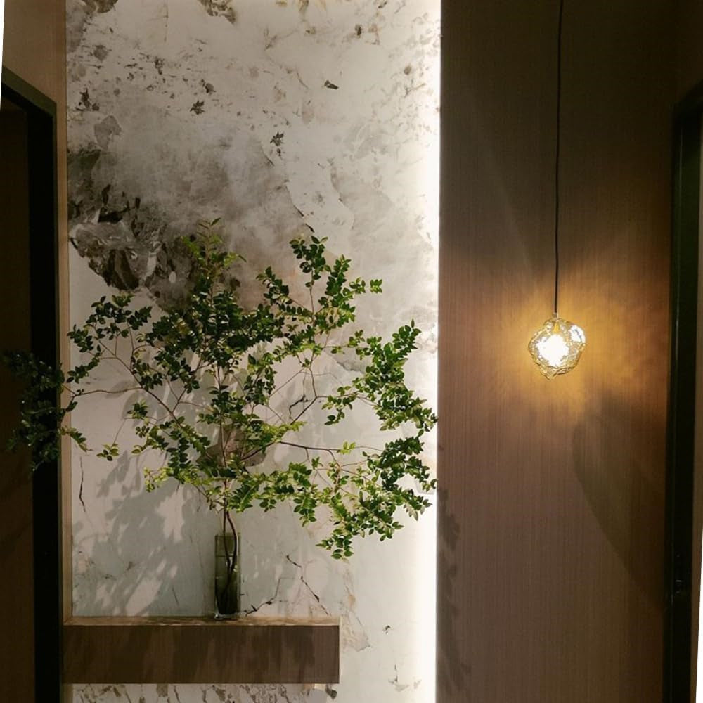 Modern Irregular Ice Cube Glass Pendant Light