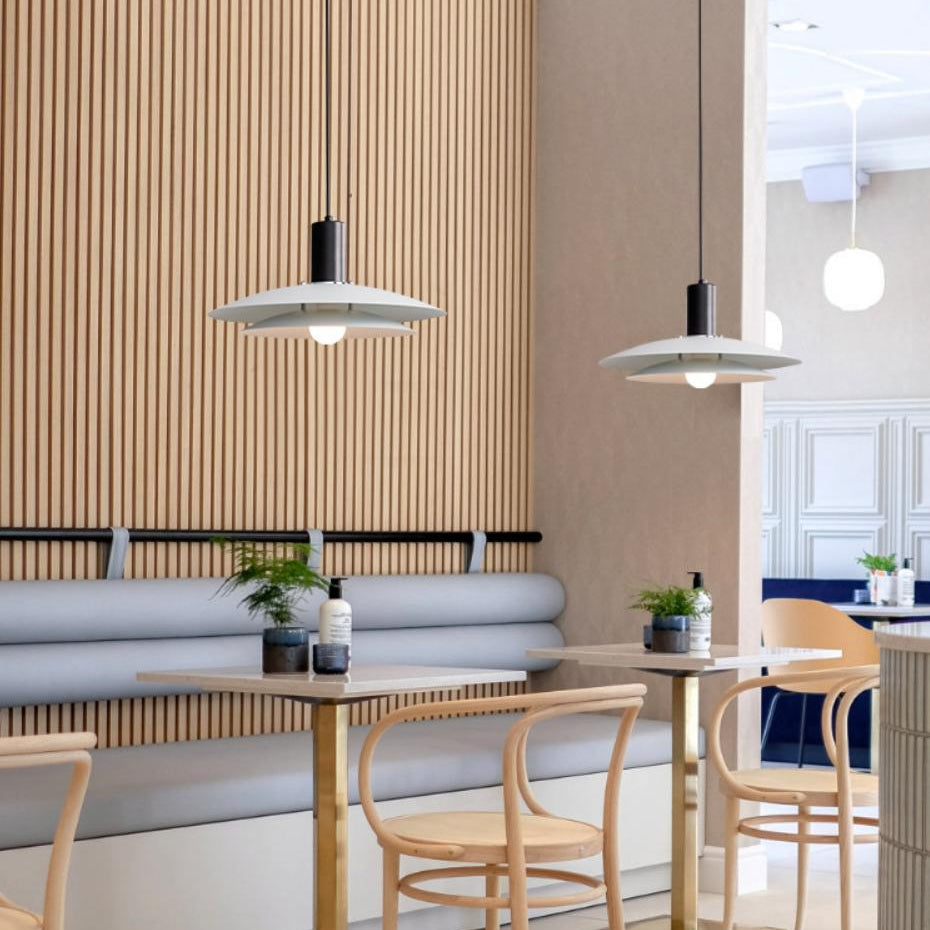 Nordic Flying Saucer Metal Pendant Light For Kitchen Island