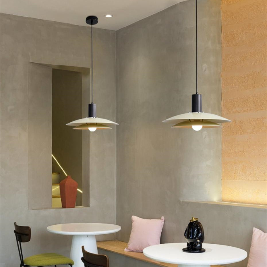 Nordic Flying Saucer Metal Pendant Light For Kitchen Island