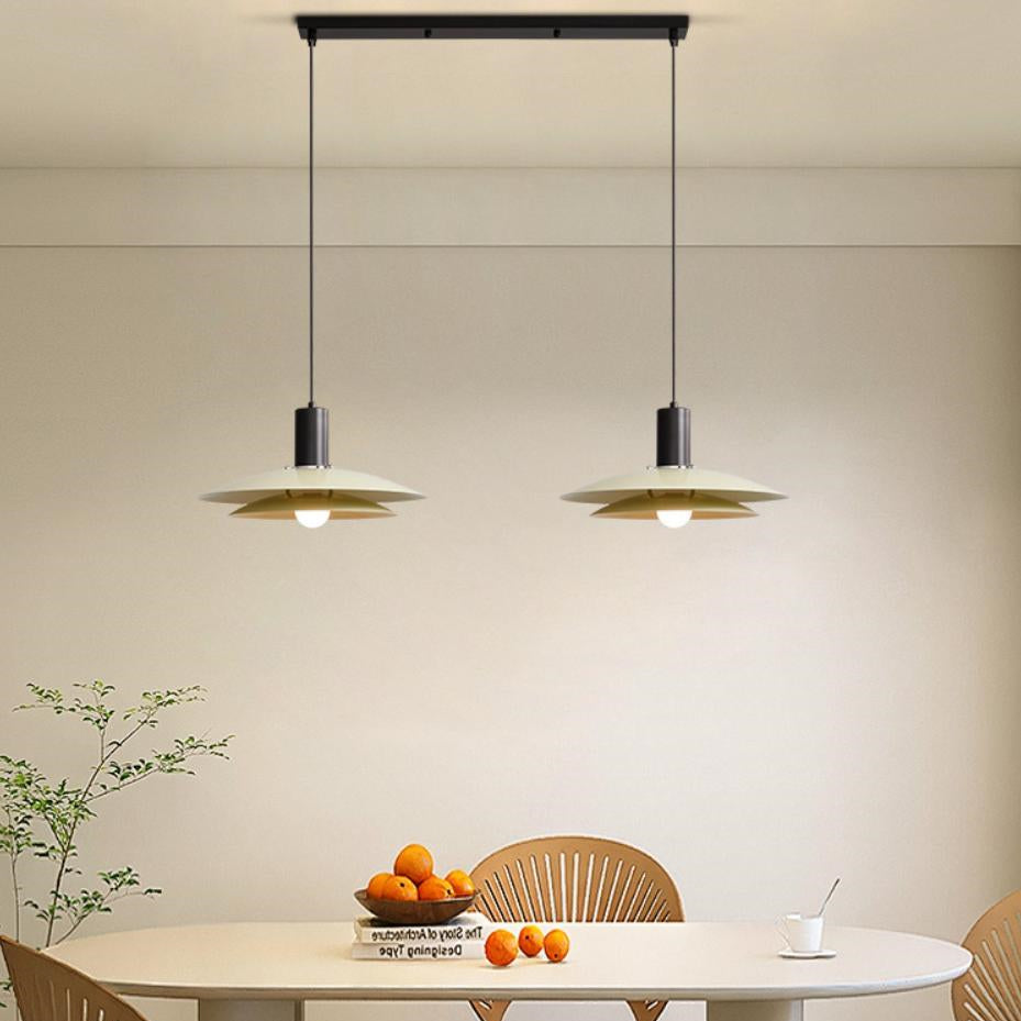 Nordic Flying Saucer Metal Pendant Light For Kitchen Island