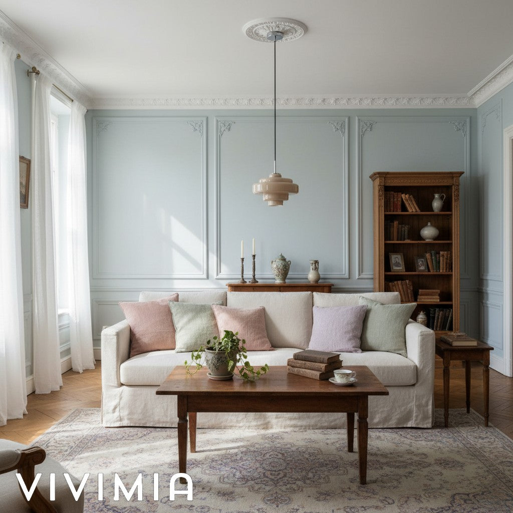 Koloro Millie Tiered Glass Pendant Light – Retro Style for Living & Dining Rooms