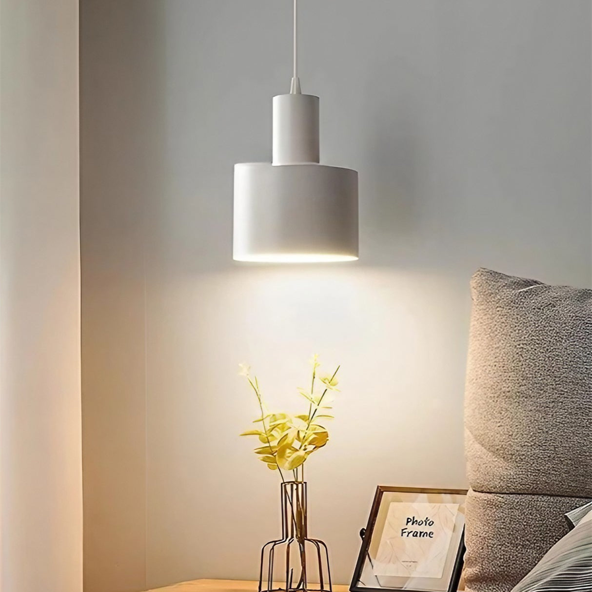 Scandinavia Decor Metal Pendant Light Over Island