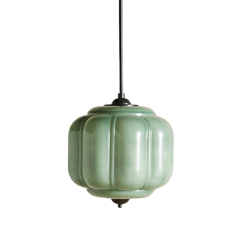 Eloise Glass Pendant Light - Vintage Pendant Light Dining Table