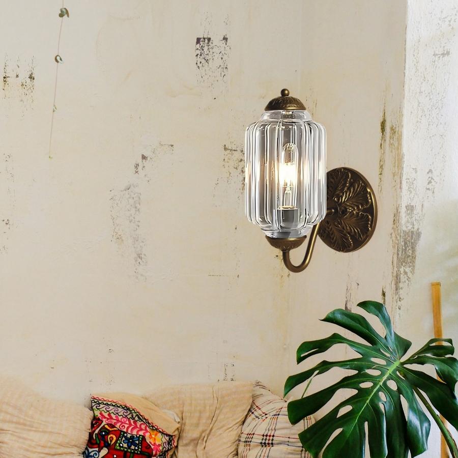 Eloise Glas Wandleuchte - Vintage Wandleuchte Milchglas