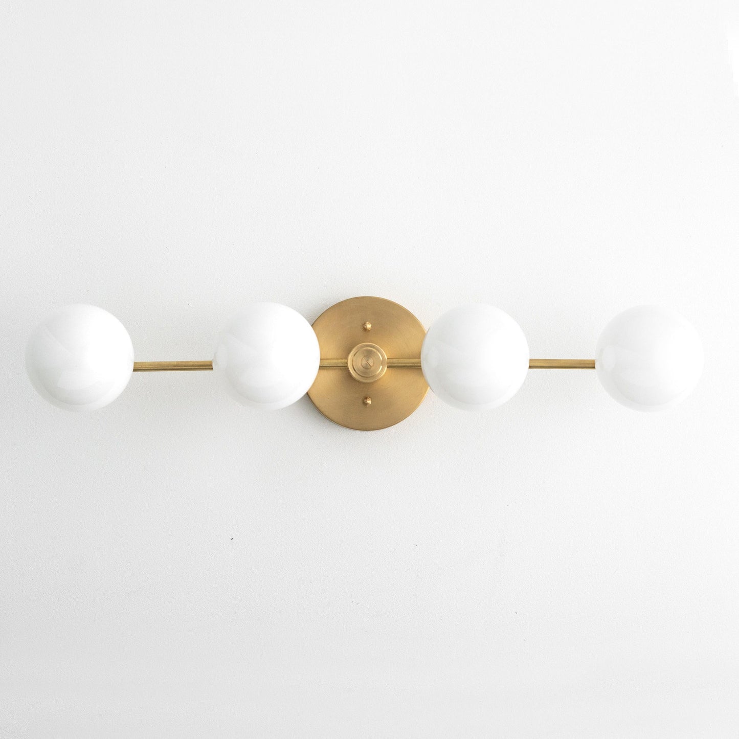 Glorica Glass Long Vanity Light - Modern Minimalist Wall Sconce Design