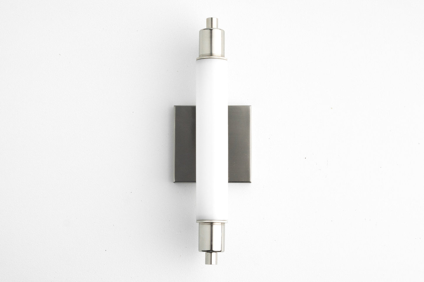 Ornato Luxe Modern Vanity Sconce - Art Deco Wall Light with Cylinder Shade