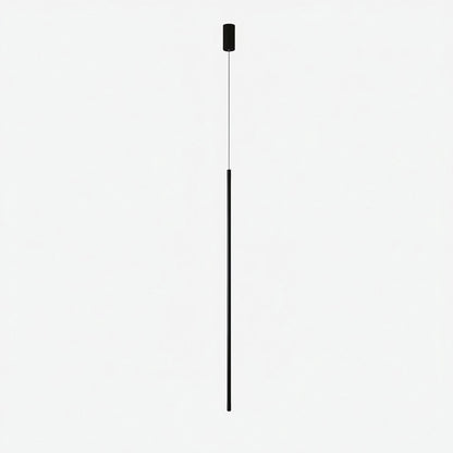 Vectra Slim Industrial Pendant Light - Contemporary Ceiling Fixture for Living Room and Bedroom