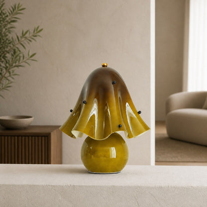 Bellina Decorative Table Lamp - Sculptural Bell Flower Shape