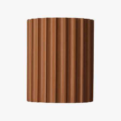 Ribellex Minimalist Ribbed Fluted Wall Light Sculptural Wall Lamp for Bedroom Hallway N59