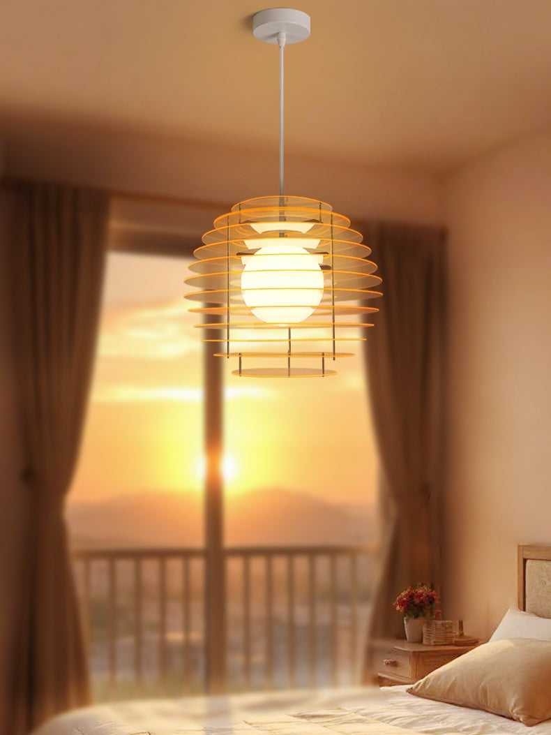 Acryl Sunrise Pendelleuchte