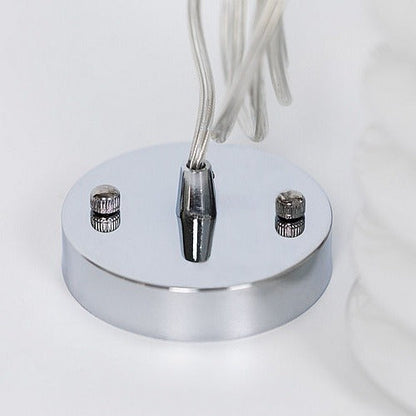 Ribbed Glass Pendant Light