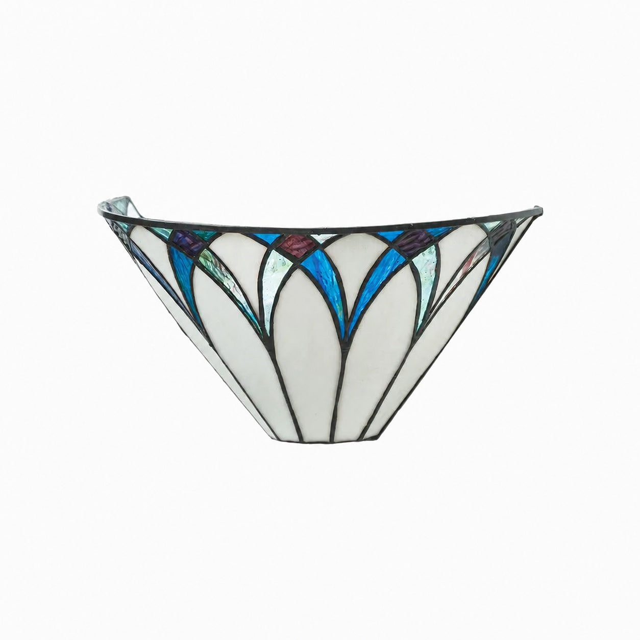 TF Allanton Wandleuchte aus gebeiztem Metall – Vintage-Art-Deco-Stil, Metall für Wohnzimmer und Flure