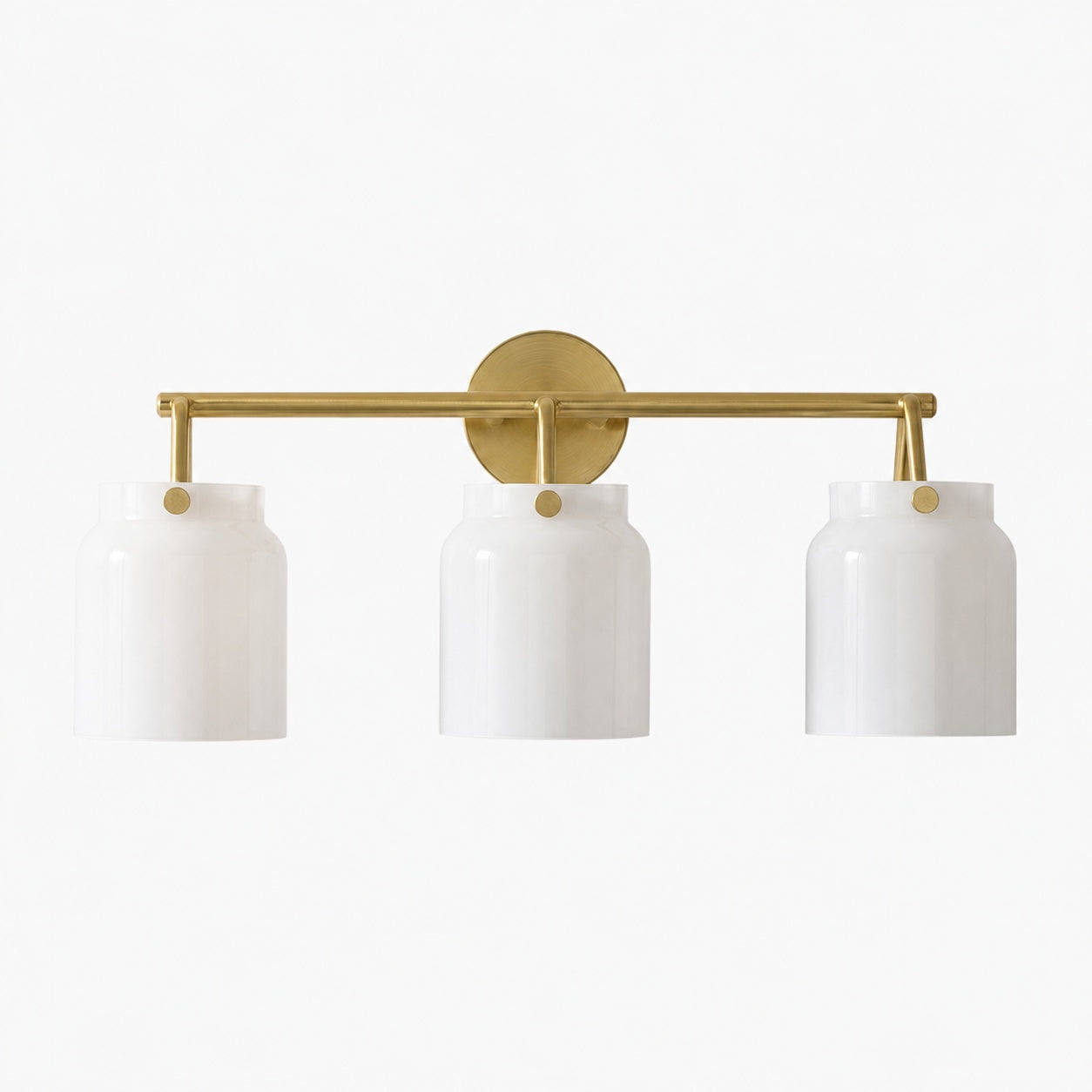 Moderne 3-flammige Wandleuchte Hanton – Badezimmerleuchte aus Metall