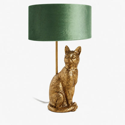 Pawdia Einzigartige Tischlampe – Dekorative Keramik-Tier-Nachttischlampe