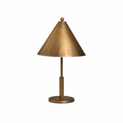 Aurcyl Tischleuchte – Elegante, konische Metall-Tischleuchte im Vintage-Stil für das Wohnzimmer