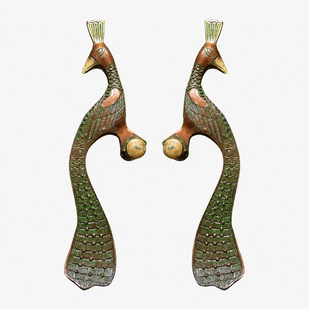 Handcrafted Brass Animal Door Handles 25