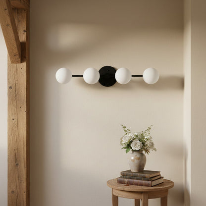 Glorica Glass Long Vanity Light - Modern Minimalist Wall Sconce Design