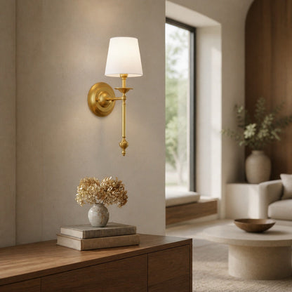 Arcuma Copper Wall Fixture – Elegant Sconce for Traditional and Transitional Interiors