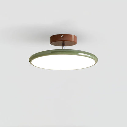Anpassbare Deckenleuchte mit warmem Licht, Metall-Acryl-Finish