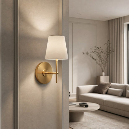Ornato Elegante Mid Century Sconce mit schlanker Silhouette und warmem Licht für Leseecke oder Schlafbereich