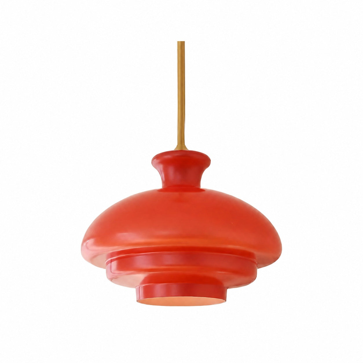 HaloVita Decorative Pendant Lamp – Minimalist Metal and Glass Pendant for Living Areas