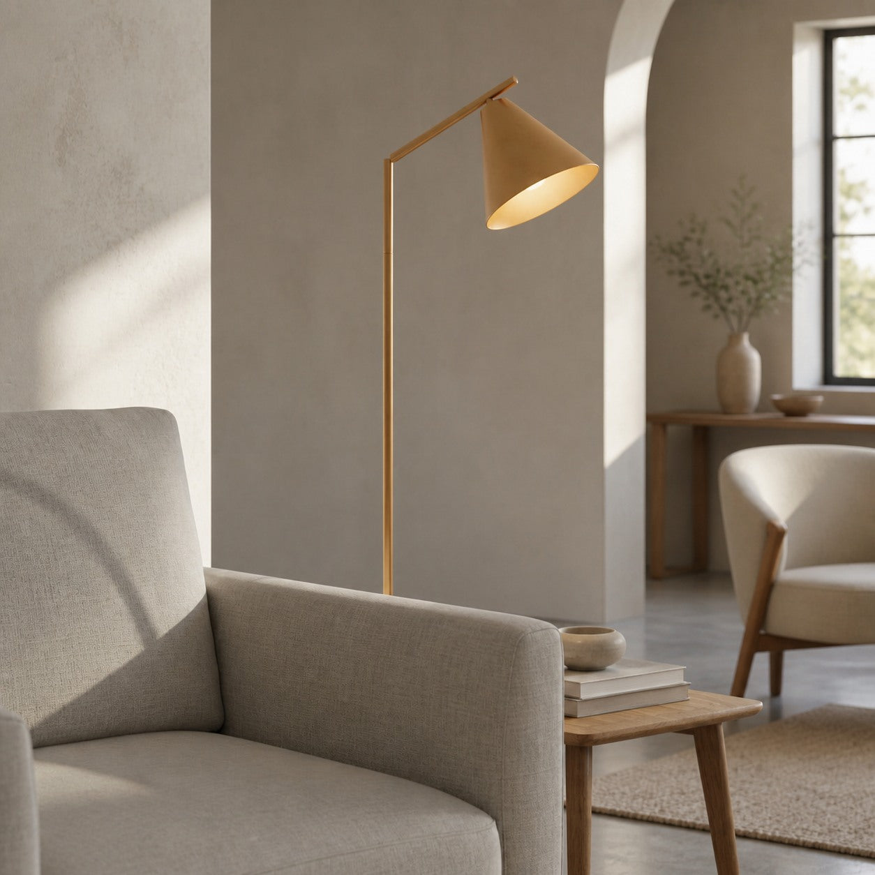 Moderne Oricone Stehleuchte mit verstellbarem Arm – Leseleuchte im Cape-Stil