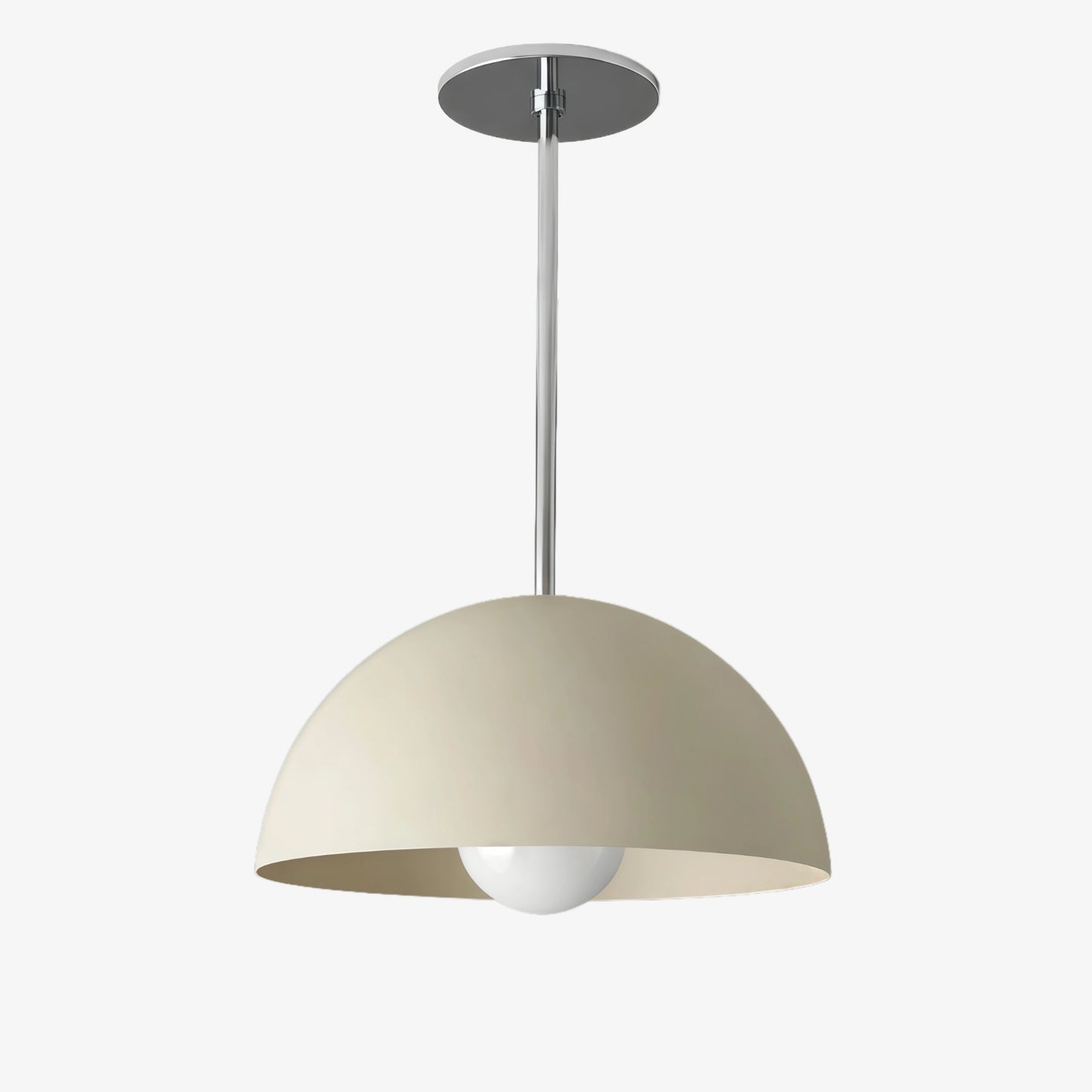 Metio Dome Neutral Dome Pendelleuchte – Moderne Akzentbeleuchtung aus Metall