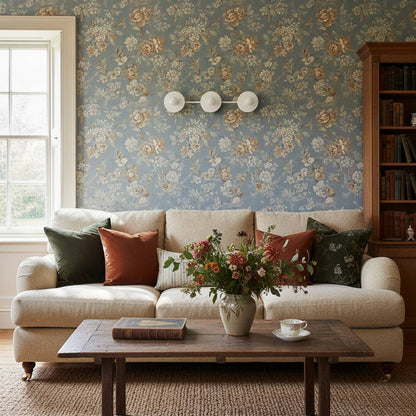 Radiro Globe Modern Spherical Glass Vanity Light – Minimalist 3-Light Fixture for Bathrooms