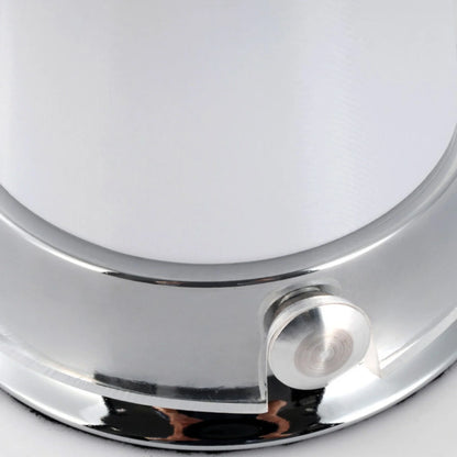 Polished base and button detail