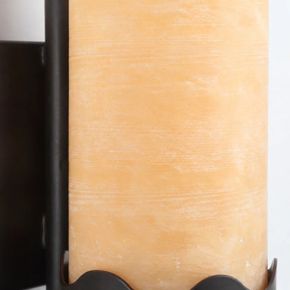 Wall sconce material detail