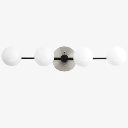 Glorica Glass Long Vanity Light - Modern Minimalist Wall Sconce Design