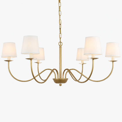 Eclipse Brass Chandelier