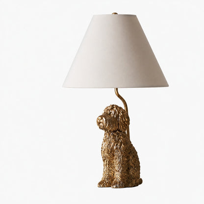 Pawdia Einzigartige Tischlampe – Dekorative Keramik-Tier-Nachttischlampe