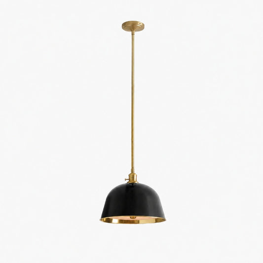 Lirra Metallkuppel-Pendelleuchte – Industrielle Silhouette-Lampe für Küchen
