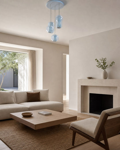 Glass Alabaster Pendant Lamp