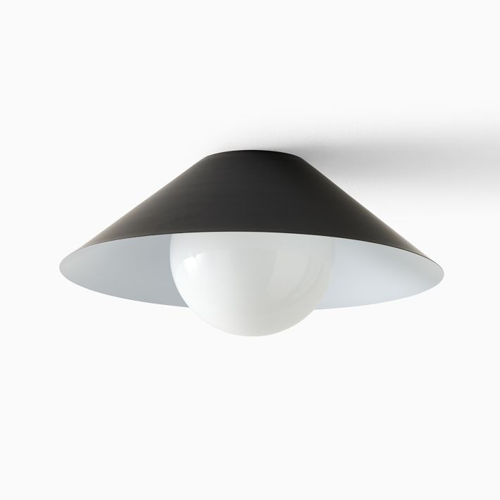 Brivana Semi-Flush Ceiling Light – Minimalist Design for Bedrooms & Living Rooms