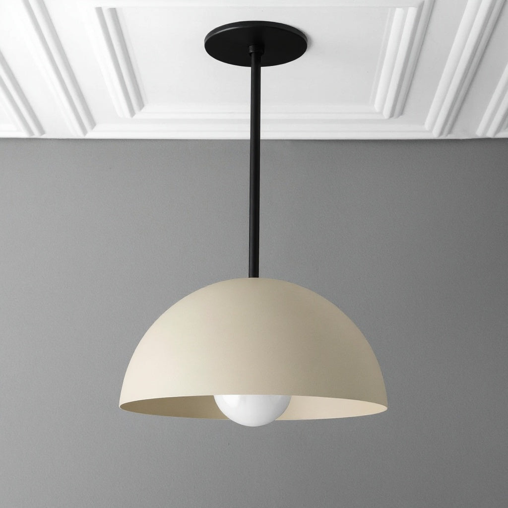Metio Dome Neutral Dome Pendelleuchte – Moderne Akzentbeleuchtung aus Metall