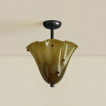 Bellina Sculptural Bloom Modern Ceiling Light – Perfect for Living Room & Bedroom