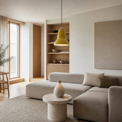 Modryx Classic Pendant Light - Timeless Minimalist Hanging Lamp for Home