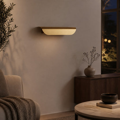 Hidra Modern Metal Wall Sconce – Minimalist Down-Light Sconce for Modern Homes