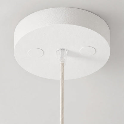 Elora Plastic Pendant Lamp – Lightweight Modern Design for Bedrooms or Living Rooms