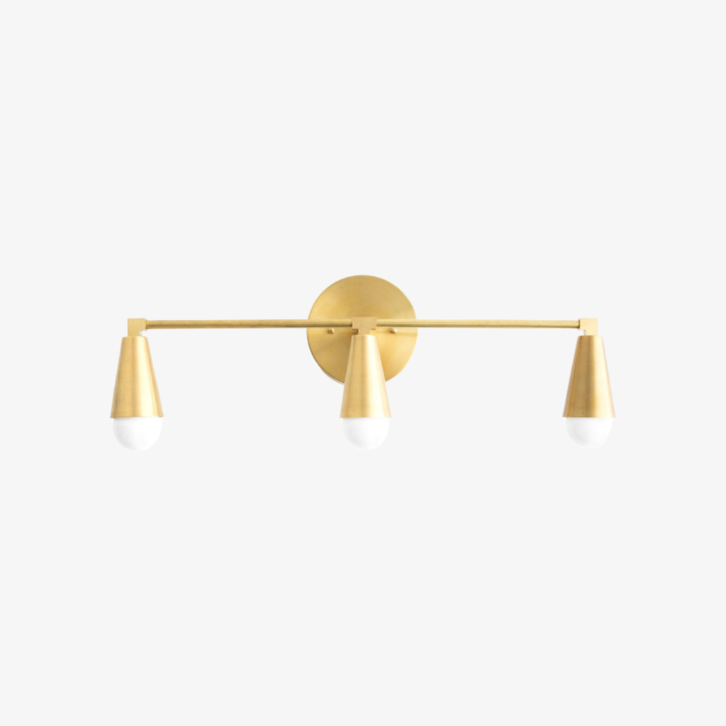 Pyralis Cone 3 Light Vanity Light - Modern Sconce