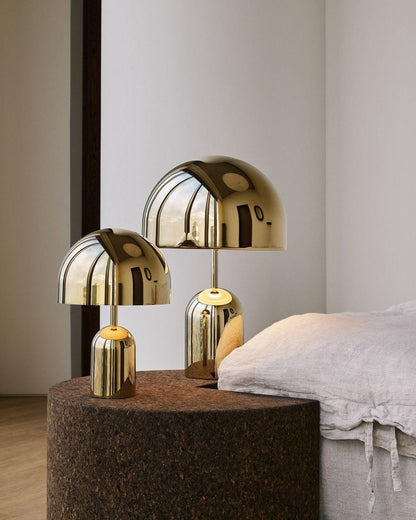 Bell Domed Table Lamp – Modern Minimalist Light for Bedroom & Reading Nooks