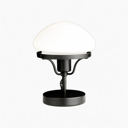 Ornato Luxe Modern Brass or Black Table Lamp - Elegant Desktop Lighting Fixture