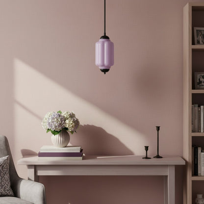 Eloise Petite Pendant Light - Vintage Milk Glass Lamp