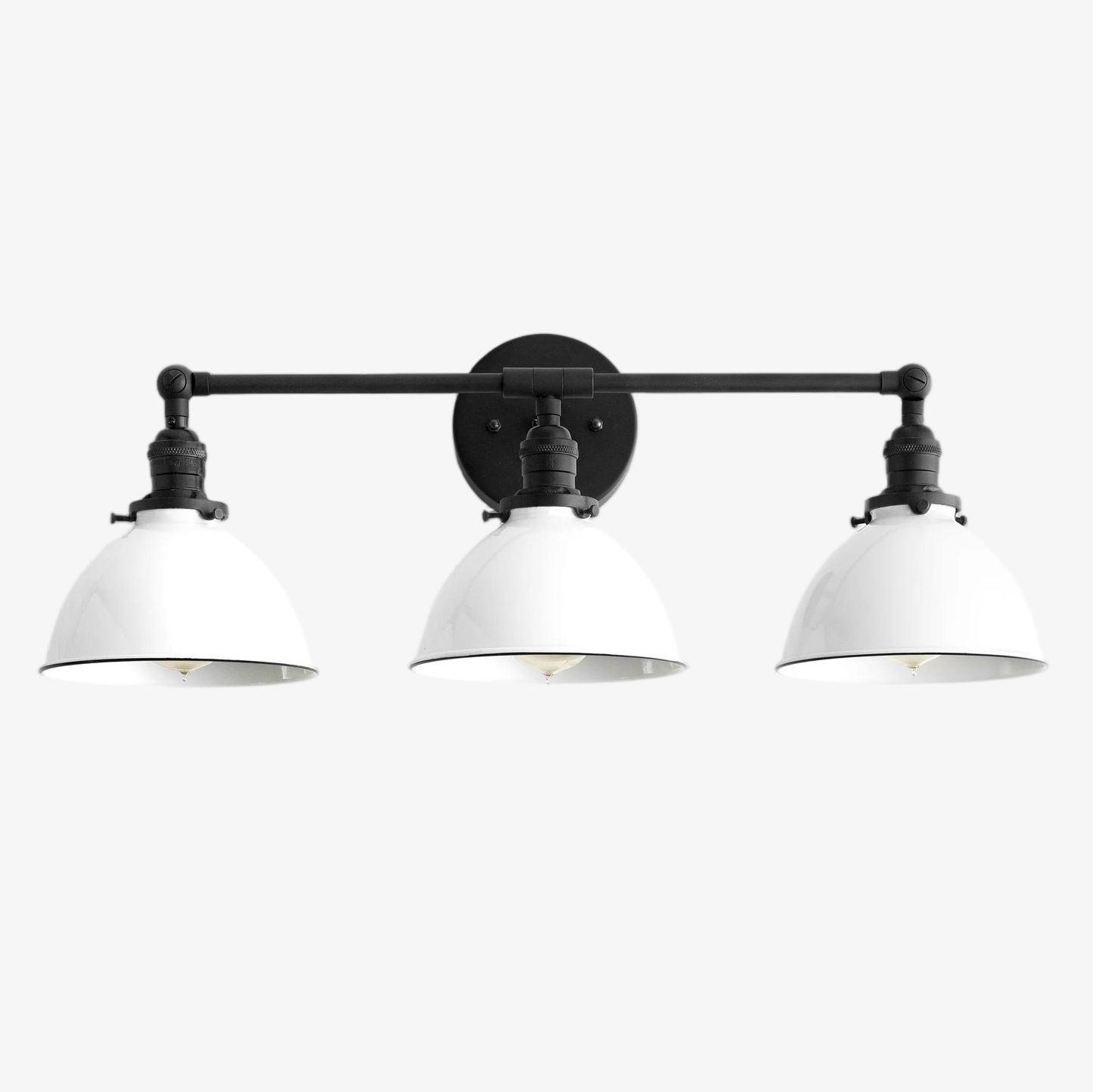 Conique Metal Industrial Vanity Light  - Modern Bathroom Lighting Fixture