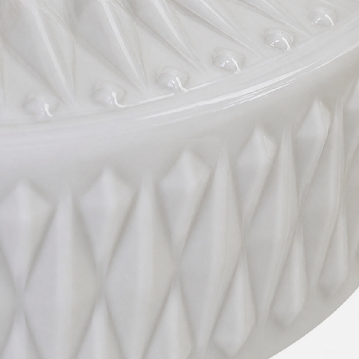 Mistaro Minimal Glass Ceiling Lamp - Flush Mount Design for Living Room and Bedroom
