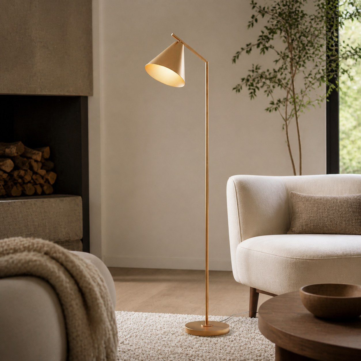 Moderne Oricone Stehleuchte mit verstellbarem Arm – Leseleuchte im Cape-Stil