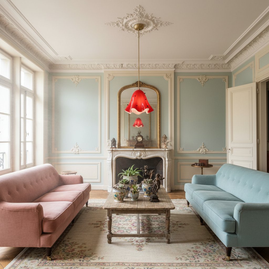 Bellina Sculptural Floral Pendant Light Contemporary Ceiling Fixture for Living Room