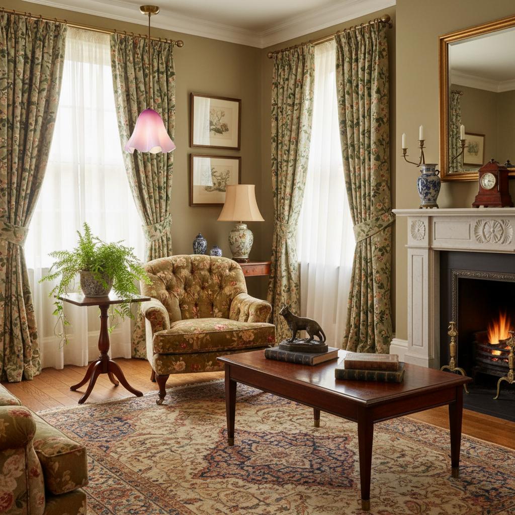 Bellina Sculptural Floral Pendant Light Contemporary Ceiling Fixture for Living Room